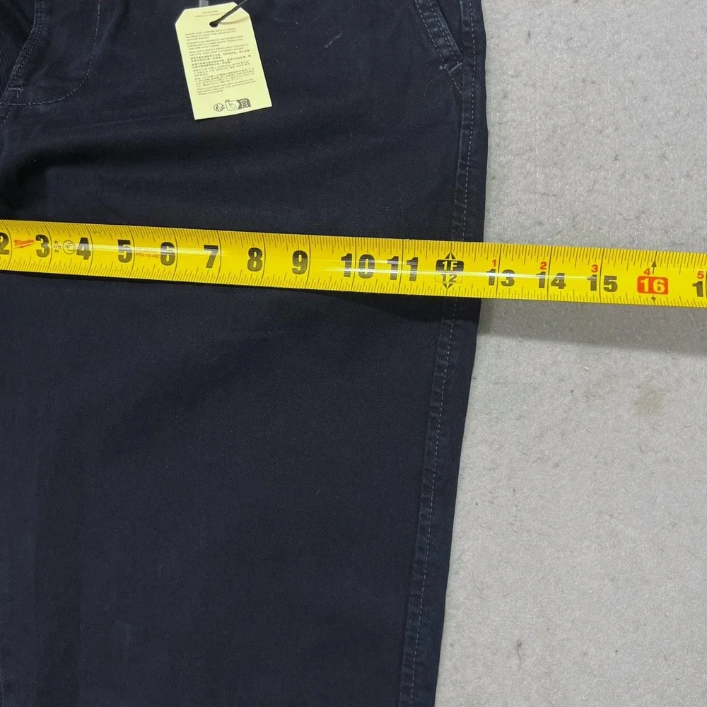 Levis XX Chino Authentic Relaxed Pants Navy Blue Mens 34x32 Straight Leg Cotton